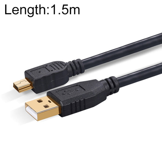 1.5m Mini 5 Pin to USB 2.0 Camera Extension Data Cable - Camera Accessories by buy2fix | Online Shopping UK | buy2fix