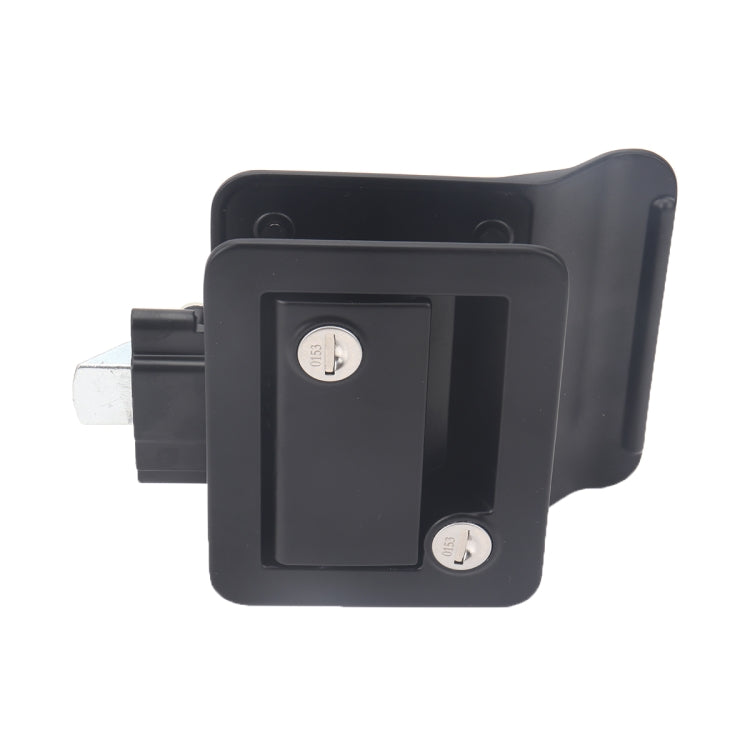 A5981-03 Black RV Paddle Entry Door Lock Latch - In Car by buy2fix | Online Shopping UK | buy2fix