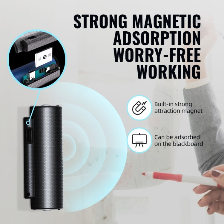 Q76 Smart HD Noise Reduction Voice Control Strong Magnetic Recording Pen, Capacity:8GB(Black) - Security by buy2fix | Online Shopping UK | buy2fix