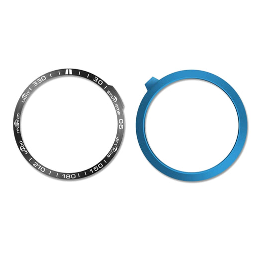 Smartwatch Dial Bezel Ring Cover For Garmin Fenix 7X(Black Ring White Characters) by buy2fix