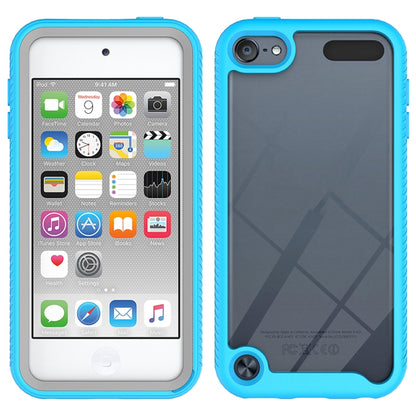 For iPod Touch 5 / 6 / 7 Two-layer Design Shockproof PC + TPU Protective Case(Light Blue) - Apple Accessories by buy2fix | Online Shopping UK | buy2fix