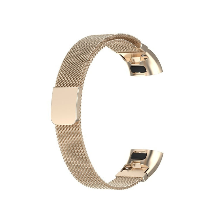 For  Huawei Band 3 & 4 Pro Milanese Strap(Champagne Gold) - Smart Wear by buy2fix | Online Shopping UK | buy2fix