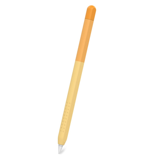 DUX DUCIS Rainbow Gradient Silicone Stylus Protective Case for Apple Pencil 2(Gradient Orange) - Pencil Accessories by DUX DUCIS | Online Shopping UK | buy2fix