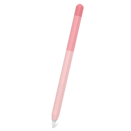 DUX DUCIS Rainbow Gradient Silicone Stylus Protective Case for Apple Pencil 2(Gradient Pink) - Pencil Accessories by DUX DUCIS | Online Shopping UK | buy2fix