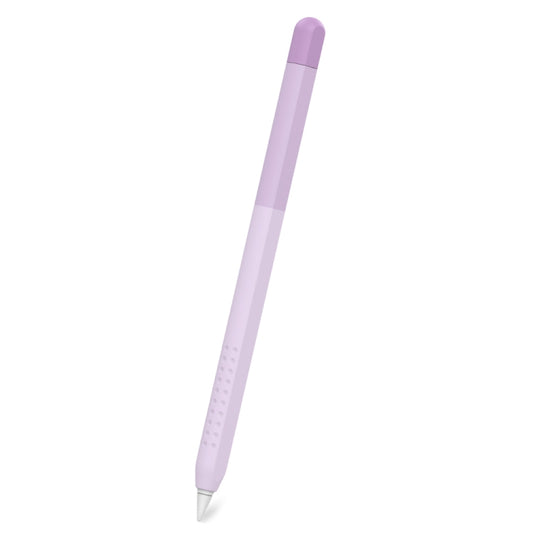 DUX DUCIS Rainbow Gradient Silicone Stylus Protective Case for Apple Pencil 2(Gradient Purple) - Pencil Accessories by DUX DUCIS | Online Shopping UK | buy2fix