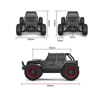 JJR/C 16103A 2.4G Remote Control Metal Electric 4WD Off-Road Car Toy - RC Cars by JJR/C | Online Shopping UK | buy2fix