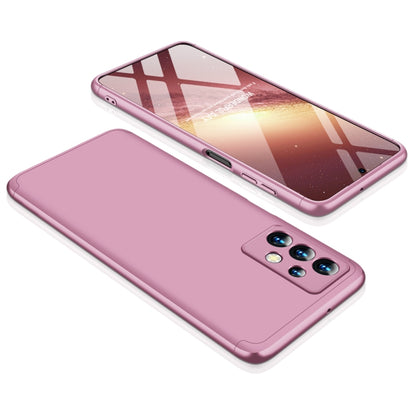 For Samsung Galaxy A23 GKK Three Stage Splicing Full Coverage PC Phone Case(Rose Gold) - Galaxy Phone Cases by GKK | Online Shopping UK | buy2fix