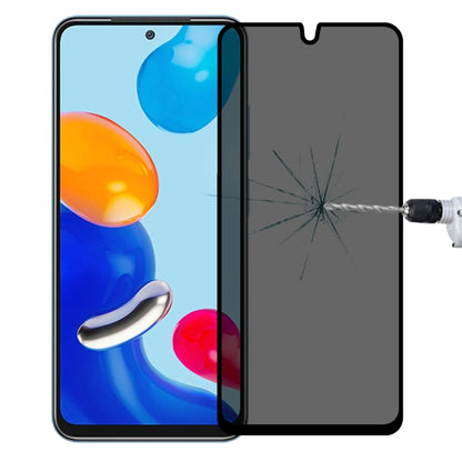 Full Cover Anti-peeping Tempered Glass Film For Xiaomi Redmi Note 11 Global -  by buy2fix | Online Shopping UK | buy2fix