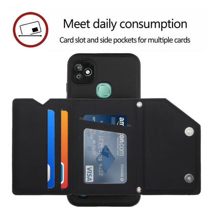 For Infinix Smart HD 2021-X612 Skin Feel PU + TPU + PC Phone Case(Black) by buy2fix