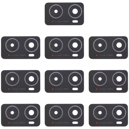 10 PCS Rückkameraobjektiv für OPPO A76 / A36
