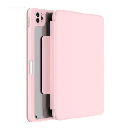 For iPad 10.2 2021 / 2020 / 2019 Mutural Jianshang Series Tablet Leather Smart Case(Pink) - iPad 10.2 Cases by Mutural | Online Shopping UK | buy2fix