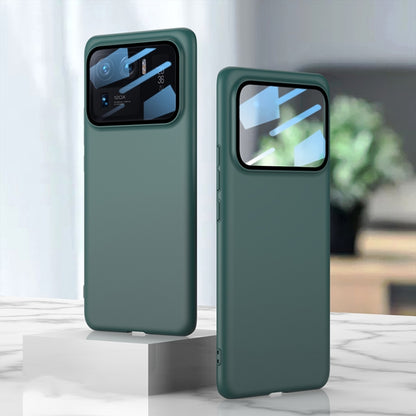 For Xiaomi Mi 11 Ultra GKK Ultra-thin Full Coverage Protective Case with Back Camera Lens Film(Dark Night Green) - Mi 11 Ultra Cases by GKK | Online Shopping UK | buy2fix