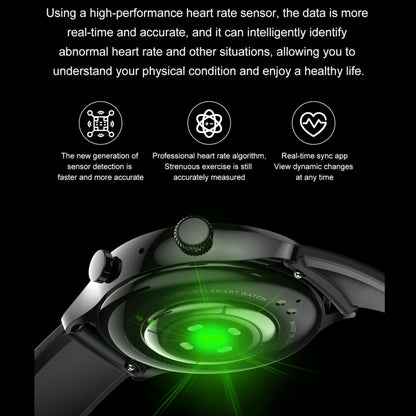 HK8Pro 1.36 inch AMOLED Screen Steel Strap Smart Watch, Support NFC Function / Blood Oxygen Monitoring(Silver) - Smart Wear by buy2fix | Online Shopping UK | buy2fix