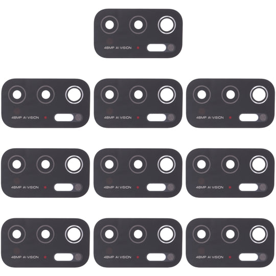 Objectif de caméra arrière 10 PCS pour Xiaomi Poco M3 Pro 5G
