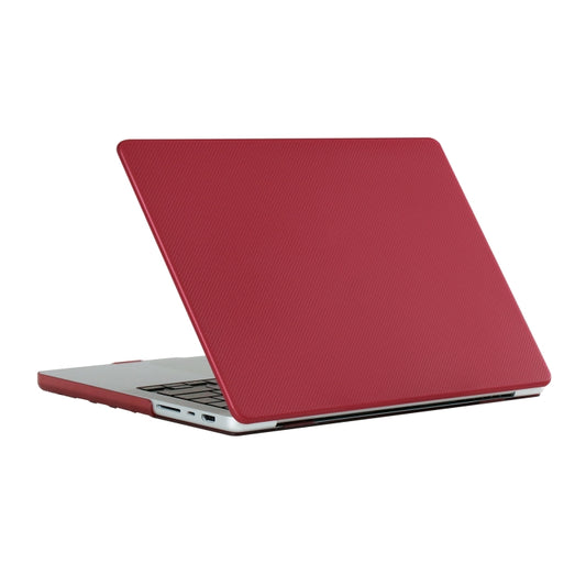 Dot Texture Double Sided Tanned Laptop Case For MacBook Pro 13.3 inch A1706/A1708/A1989/A2159/A2289/A2251/A2338(Red) - MacBook Pro Cases by buy2fix | Online Shopping UK | buy2fix