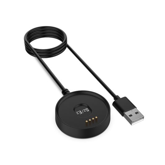 For Ticwatch E2 & S2 1m Universal Charging Cable with Data Function(Black) by buy2fix