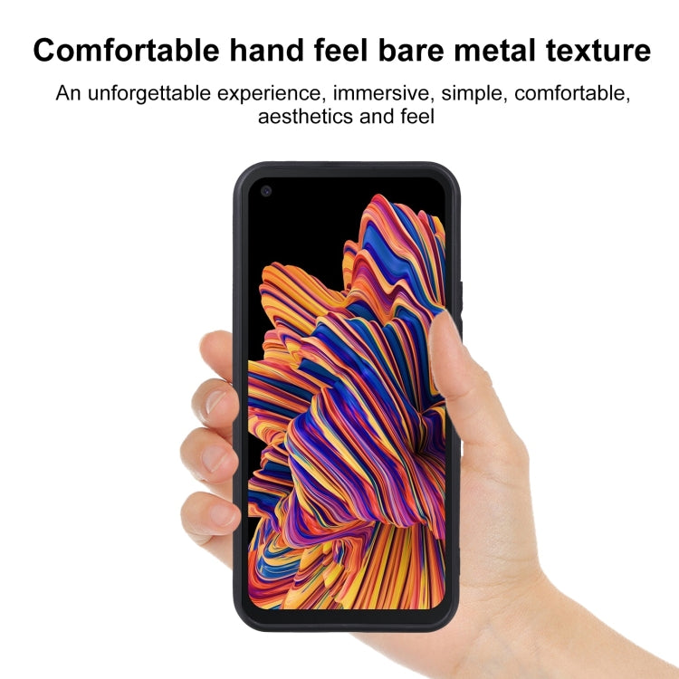 For Samsung Galaxy Xcover Pro TPU Phone Case(Black) by buy2fix