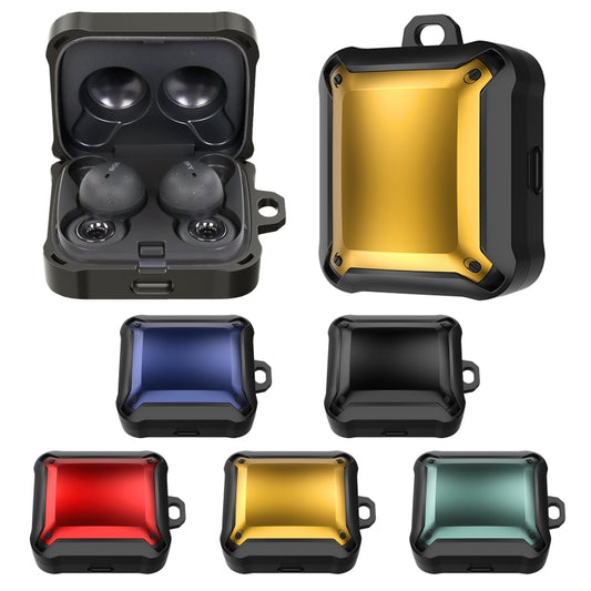 For Sony LinkBuds WF-L900 TPU+PC Wireless Earphone Protective Case Cover(Black) by buy2fix