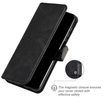 For Xiaomi Redmi 10C 4G Classic Calf Texture Flip Leather Phone Case(Black) - Xiaomi Cases by buy2fix | Online Shopping UK | buy2fix