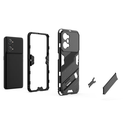 For OPPO K10 Pro 5G China Punk Armor 2 in 1 PC + TPU Shockproof Phone Case with Invisible Holder(Orange) - OPPO Cases by buy2fix | Online Shopping UK | buy2fix