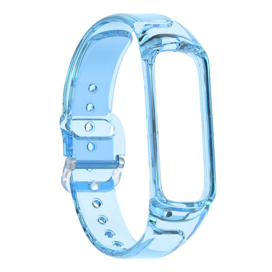 For Samsung Galaxy Fit 2 SM-R220 Discoloration in Light TPU Watch Band(Blue) by buy2fix