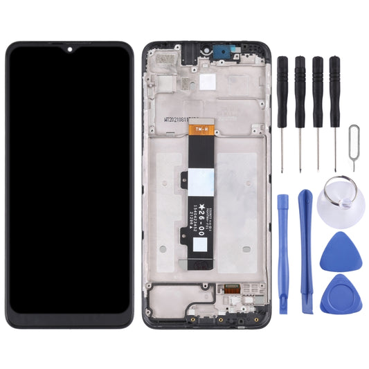 TFT LCD Screen for Motorola G Pure Digitizer Full Assembly with Frame by buy2fix