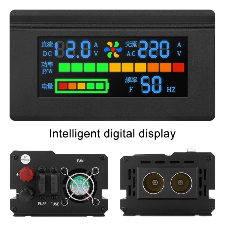 8896 500W Car Smart Multi-functional Digital Display Inverter, Specification:12V - In Car by buy2fix | Online Shopping UK | buy2fix