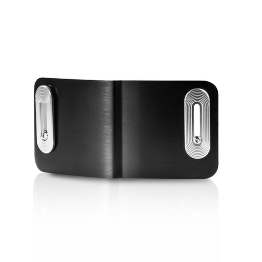 HP-DF018 Motorcycle Aluminum Alloy Front Windshield for Honda CB650R(Black + White) by buy2fix