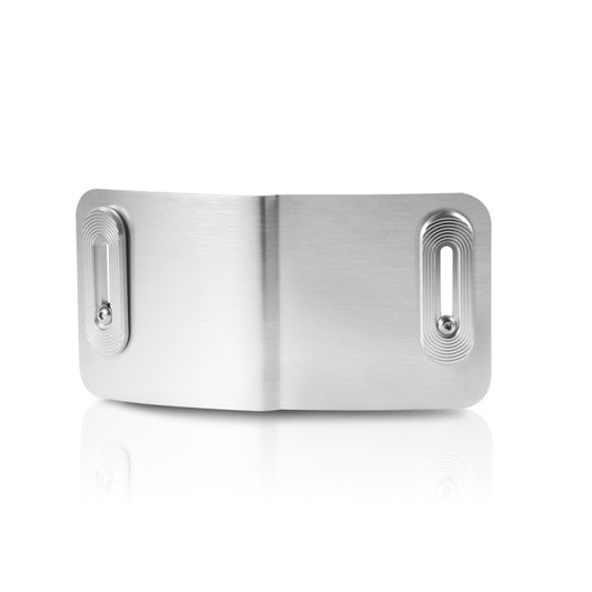 HP-DF018 Motorcycle Aluminum Alloy Front Windshield for Honda CB650R(Electroplating White) by buy2fix