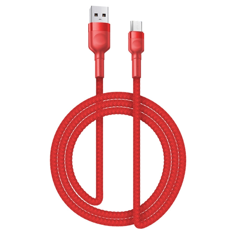 Micro USB 5A Beauty Tattoo USB Charging Cable,Cable Length: 1m(Red) -  by buy2fix | Online Shopping UK | buy2fix
