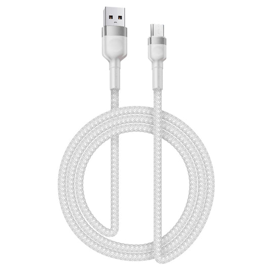 Micro USB 5A Beauty Tattoo USB Charging Cable,Cable Length: 1m(White) -  by buy2fix | Online Shopping UK | buy2fix