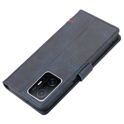 For Xiaomi 11T / 11T Pro Classic Wallet Flip Leather Phone Case(Blue) by buy2fix