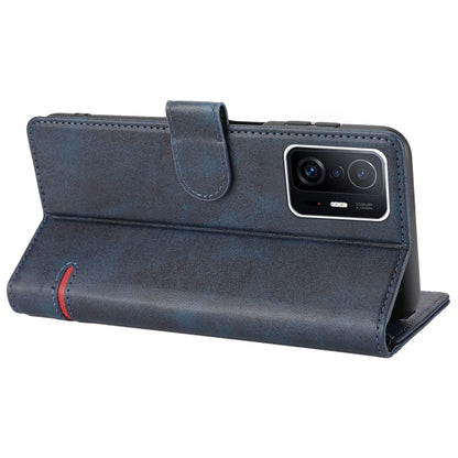 For Xiaomi 11T / 11T Pro Classic Wallet Flip Leather Phone Case(Blue) by buy2fix