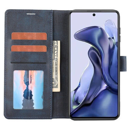 For Xiaomi 11T / 11T Pro Classic Wallet Flip Leather Phone Case(Blue) by buy2fix