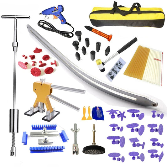 N3 83 in 1 Car Paintless Dent Removal Fender Damage Repair Puller Lifter, Plug Type:US Plug by buy2fix