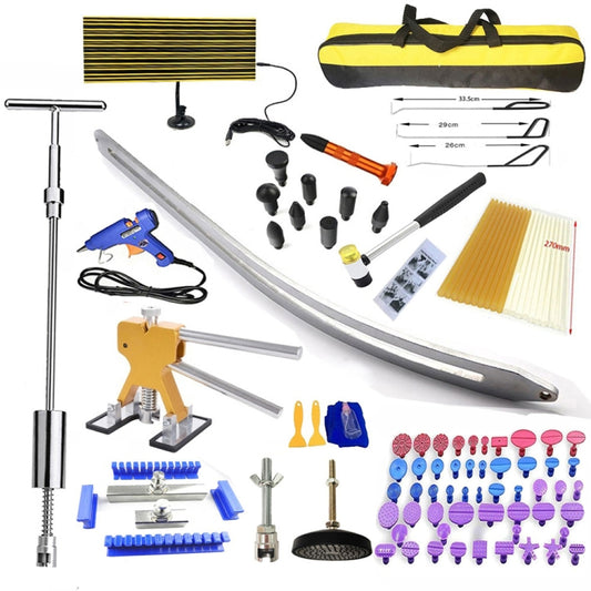 N4 107 in 1 Car Paintless Dent Removal Fender Damage Repair Puller Lifter, Plug Type:EU Plug by buy2fix