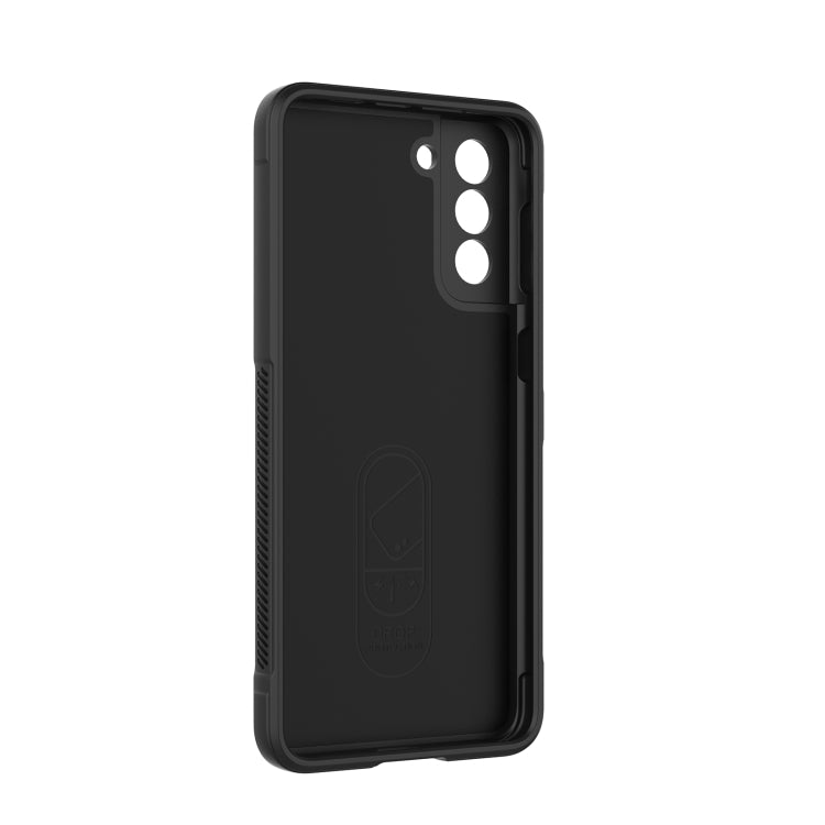For Samsung Galaxy S21+ 5G Magic Shield TPU + Flannel Phone Case(Purple) by buy2fix