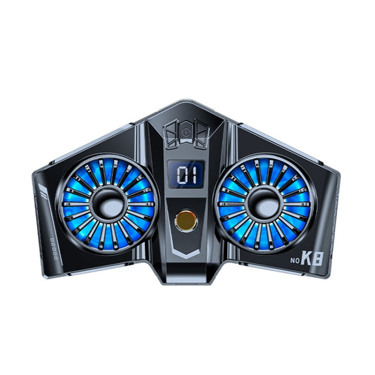 K8A Twin Turbo Semiconductor Magnetic Tablet Computer Radiator(Gun Color) by buy2fix