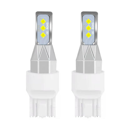 1 Pair 7440 DC 12V-24V 12W 1800LM Car LED Fog Light(Ice Blue Light) - In Car by buy2fix | Online Shopping UK | buy2fix