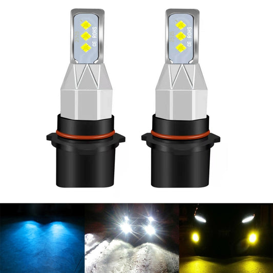 1 Pair P13W DC 12V-24V 12W 1800LM Car LED Fog Light(Ice Blue Light) by buy2fix