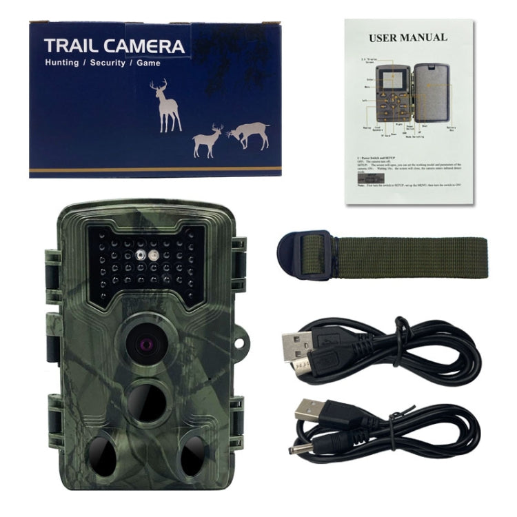 PR1000 2 Inch LCD Screen Infrared Night Vision Motion Wildlife Hunting Trail Camera - Hunting Cameras by buy2fix | Online Shopping UK | buy2fix