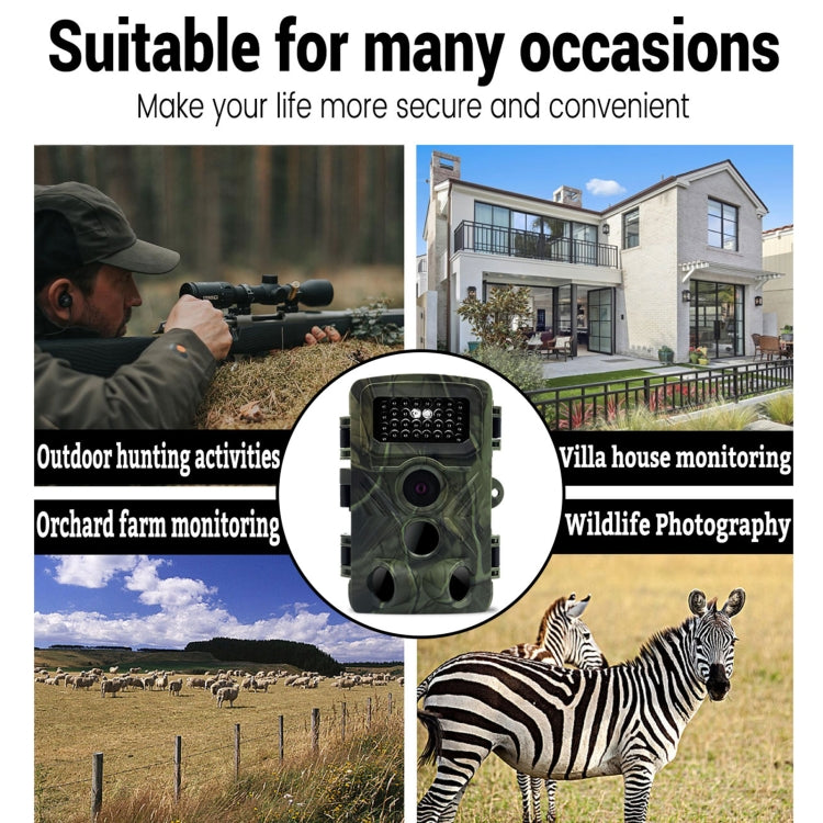 PR3000 2 Inch LCD Screen Infrared Night Vision Wildlife Hunting Trail Camera - Hunting Cameras by buy2fix | Online Shopping UK | buy2fix