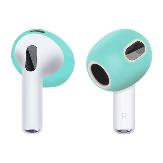 Ear Cap Silicone Protective Case for AirPods 3(Mint Green) - Apple Accessories by buy2fix | Online Shopping UK | buy2fix