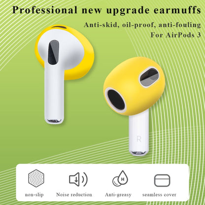 Ear Cap Silicone Protective Case for AirPods 3(Mint Green) - Apple Accessories by buy2fix | Online Shopping UK | buy2fix