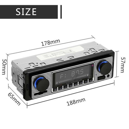 SX-5513 Car LCD Bluetooth 12V MP3 Player, Support FM / TF / U Disk by buy2fix