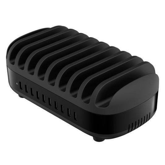 ORICO DUK-10P-DX 120W 5V 2.4A 10 Ports USB Charging Station, EU Plug(Black) by ORICO