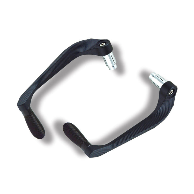 2 PCS Motorcycle Modification Accessories Striped Horn Shape Gear Brake Clutch Handbrake(Black) by buy2fix