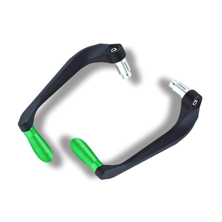 2 PCS Motorcycle Modification Accessories Striped Horn Shape Gear Brake Clutch Handbrake(Green) - In Car by buy2fix | Online Shopping UK | buy2fix