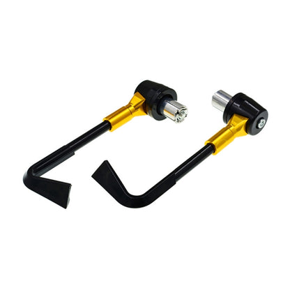 2 PCS Universal 22mm Shockproof Protection Rod CNC Horn Shape Handbrake Motorcycle Modification Accessories(Gold) by buy2fix