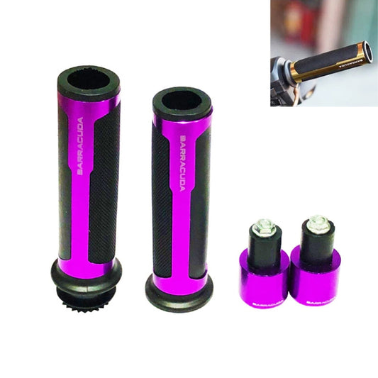 Motorcycle Modification Accessories Hand Grip Cover Handlebar Set(Purple) by buy2fix
